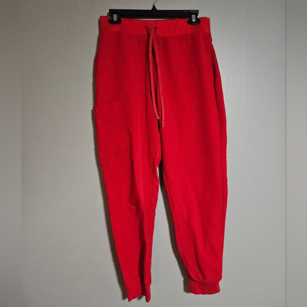 Red Mandala Scrub Bottoms